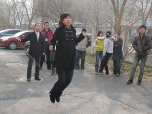 思普瑞特举办员工跳绳比赛活动